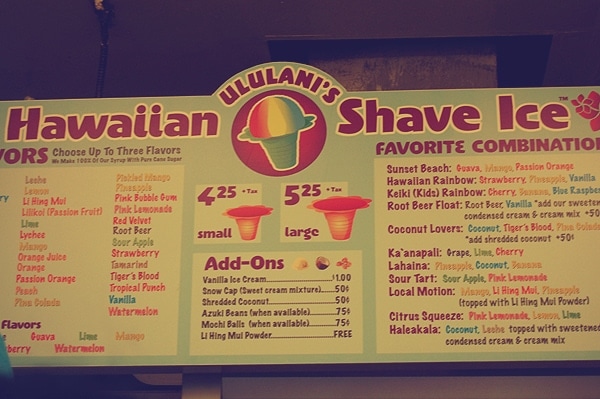 Ululanis Hawaiian Shave Ice The Best In Maui