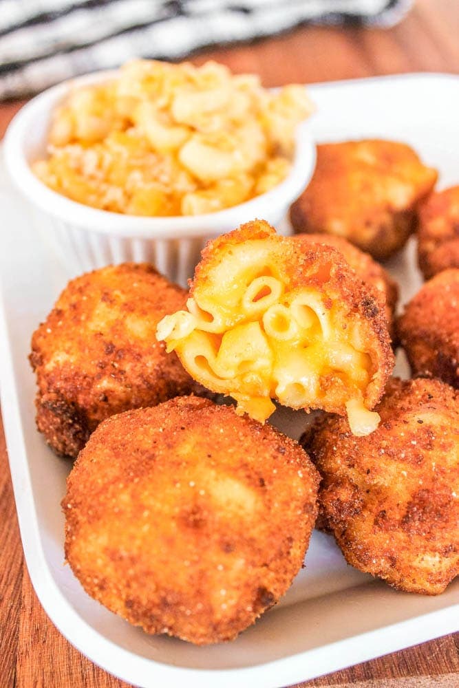 easy fried mac and cheese bites