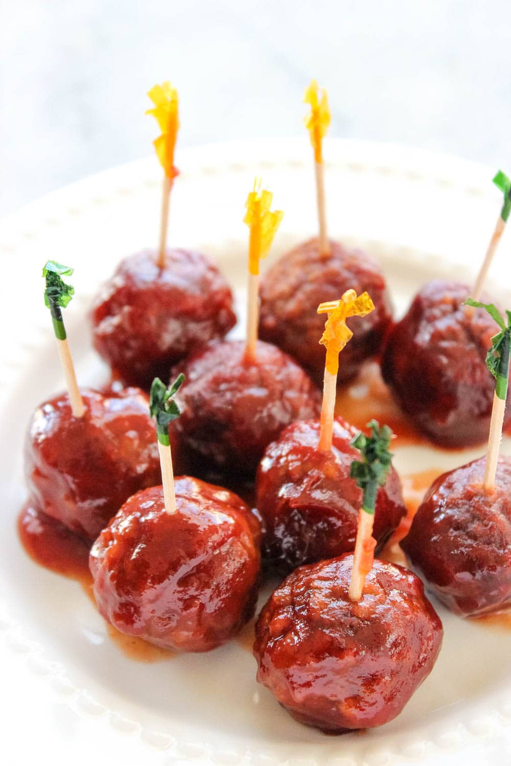 Slow Cooker Party Meatballs Recipe AKA Grape Jelly Meatballs