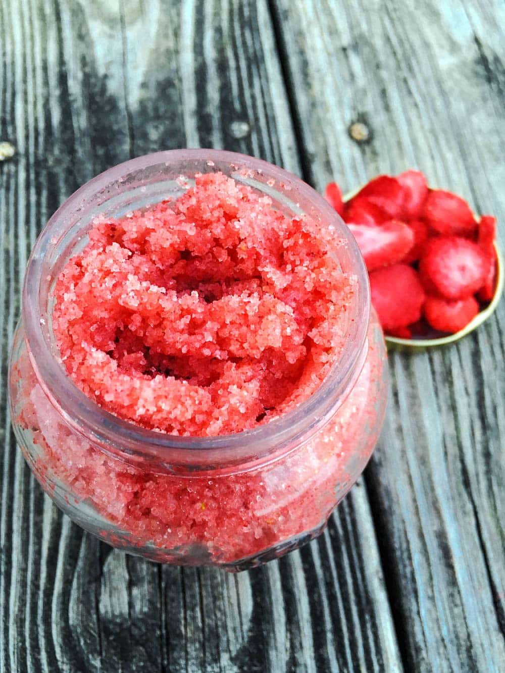 Strawberry Sugar Scrub Sugar Scrub Recipe Mommy Musings