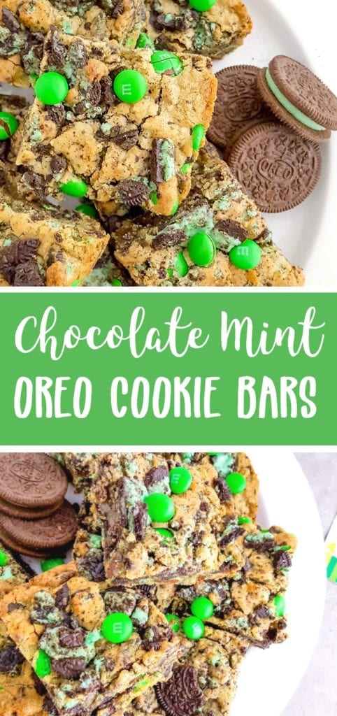 Mint Oreo Cookie Bars Recipe