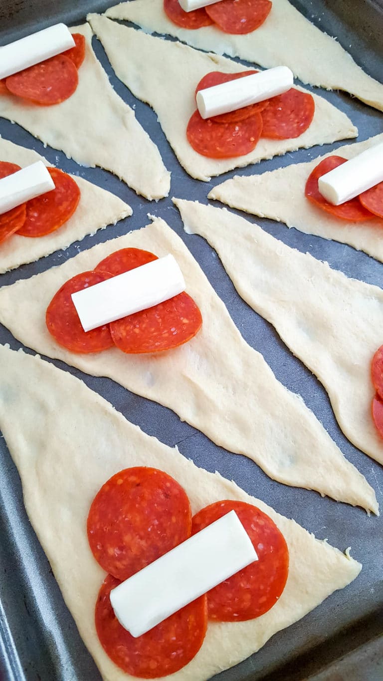 Pizza Dippers Recipe | Crescent Roll Pizza