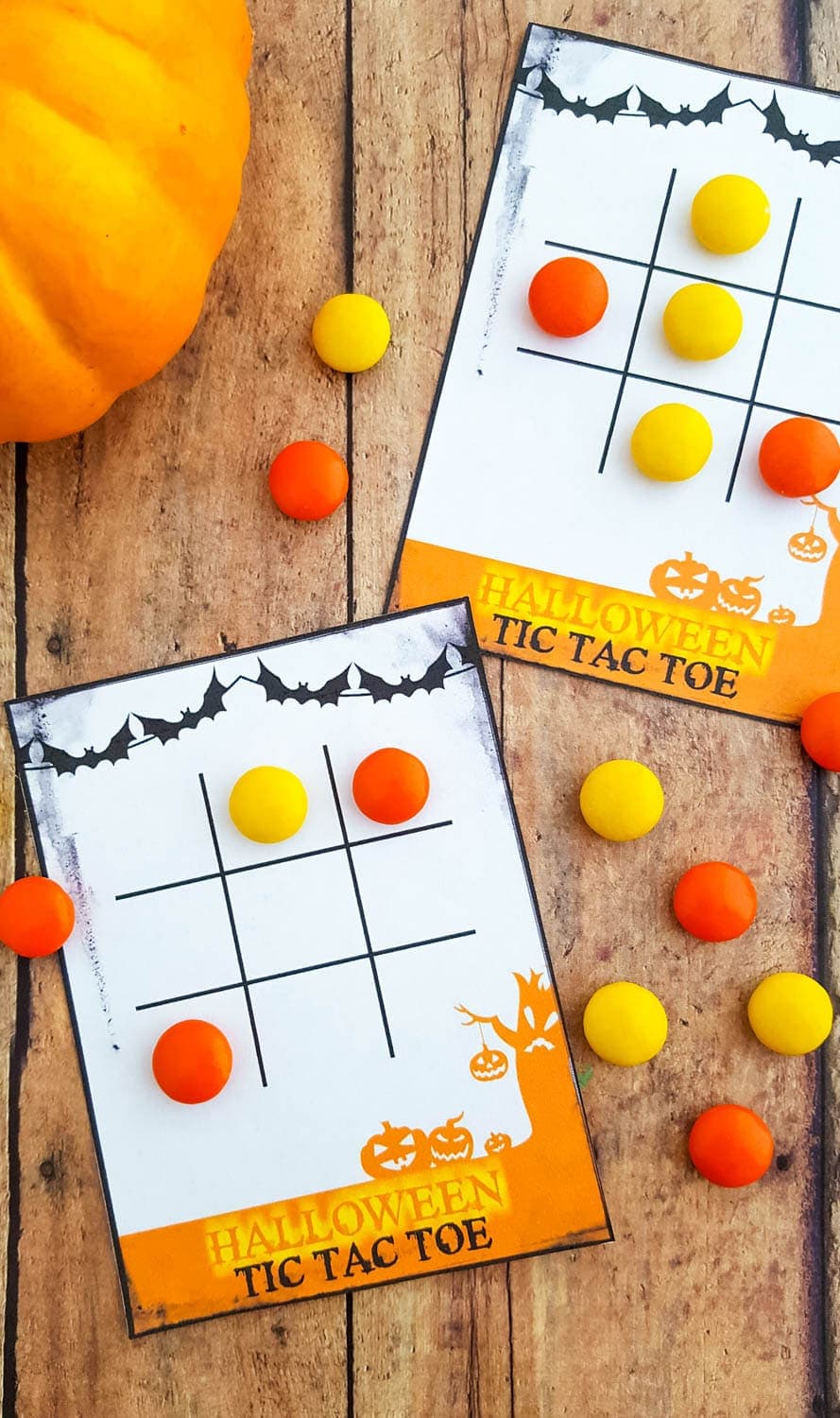 Halloween Tic-Tac-Toe craft activity guide