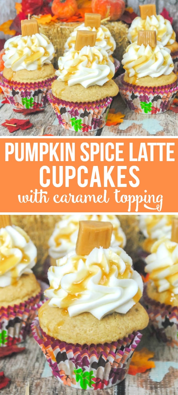 Caramel Pumpkin Spice Latte Cupcakes Recipe