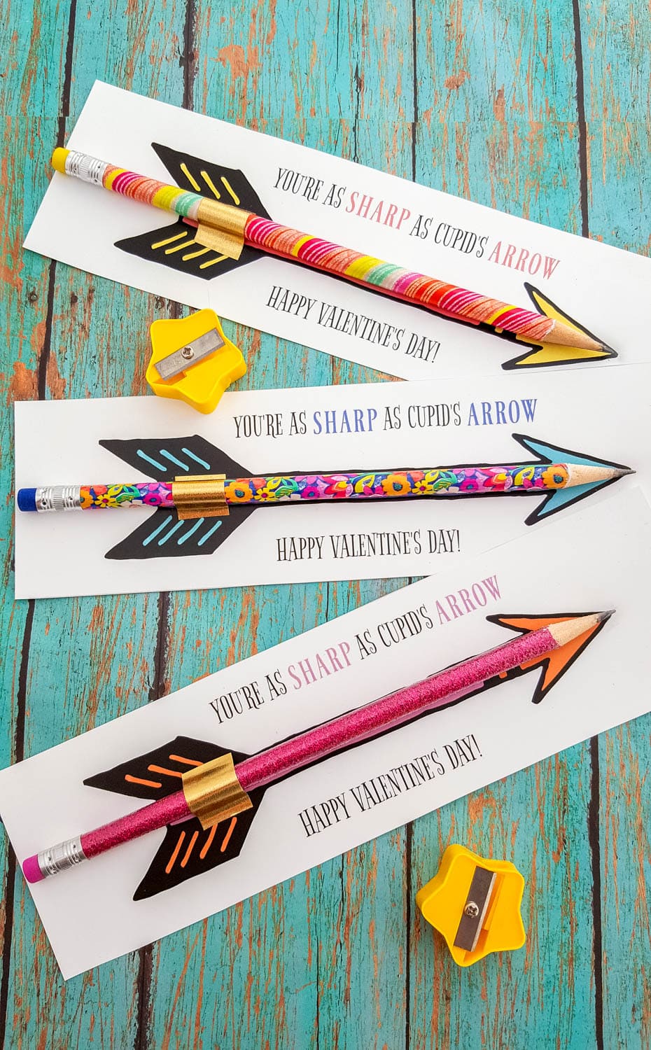 Free Printable Pencil Valentine Printable