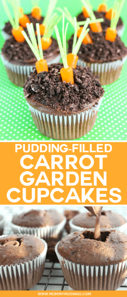 Carrot Garden Cupcakes Recipe