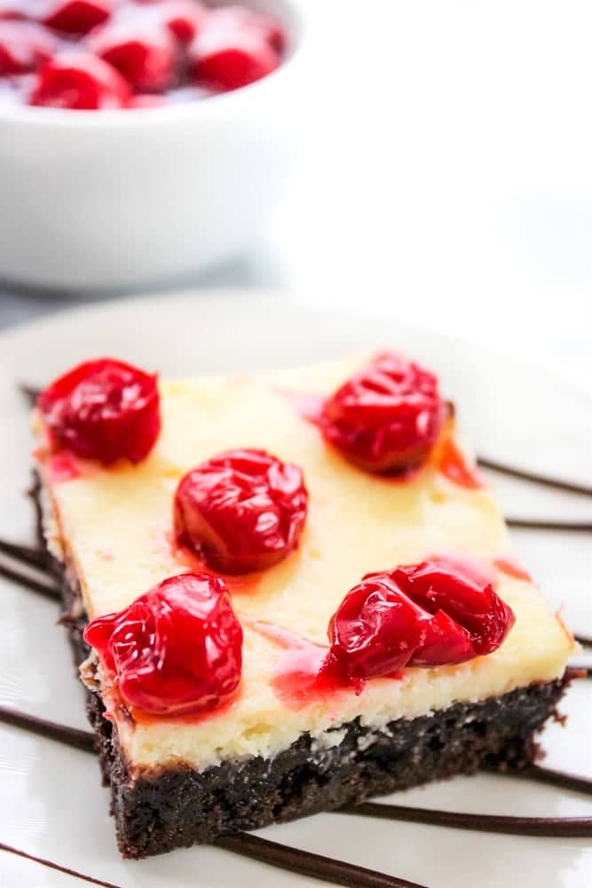 brownie cherry cheesecake recipe