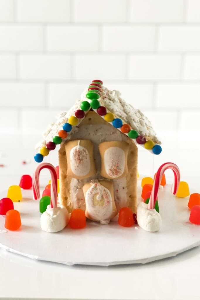 How to Make a Pop Tart House {Gingerbread House}