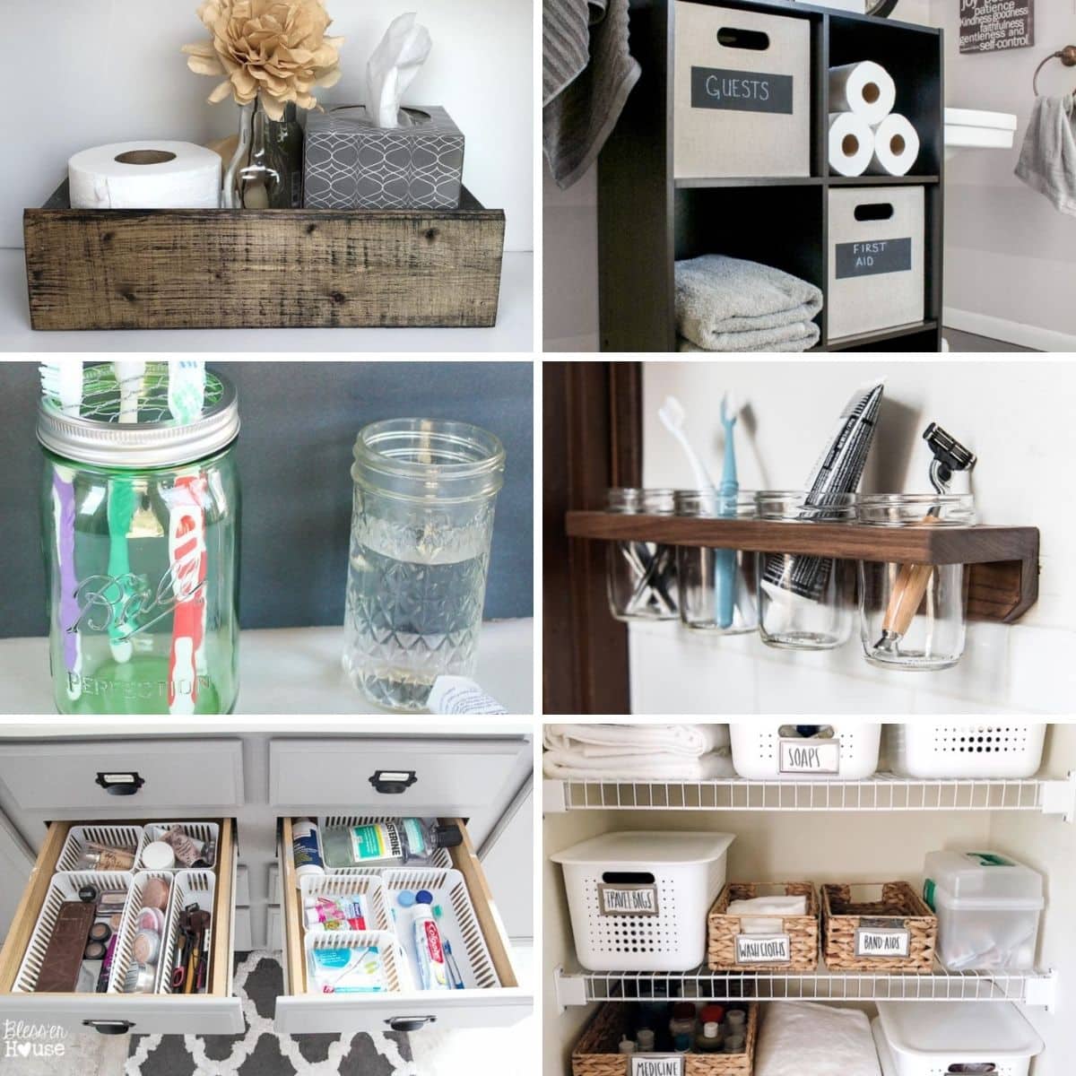 19 Clever Ways to Organize Bathroom Cabinets